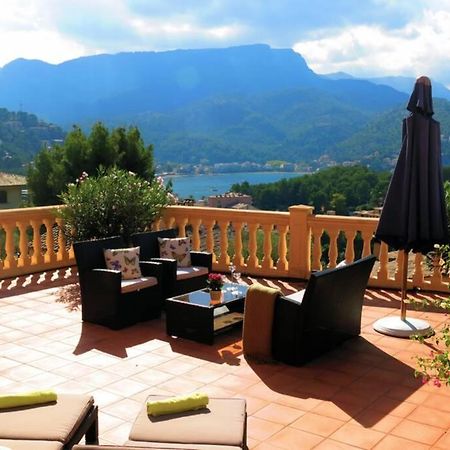 Apartamento En El Puerto De Soller Con Gran Terraza Privada Y Vistas Al Mar. Piscina Comunitaria. Localizado En Un Zona Tranquila Y Muy Soleada. Wifi Gratis Disponible. Parking. מראה חיצוני תמונה
